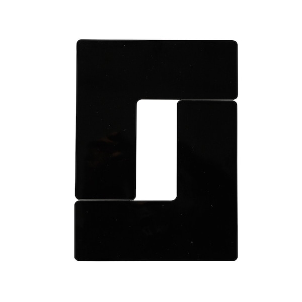 Brady Floor Marking Tape, Vinyl, 8 in W., 8 in L., 0.050 in Thickness, 20 PK 170102 - main